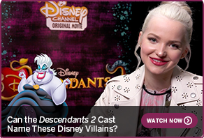 Can the Descendants Cast Name These Disney Villains?WATCH NOW 